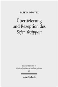 Überlieferung und Rezeption des Sefer Yosippon