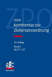 Kommentar zur Zivilprozessordnung: Band 4