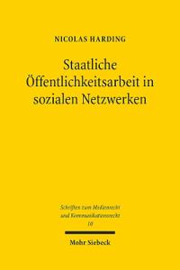 Staatliche Öffentlichkeitsarbeit in sozialen Netzwerken