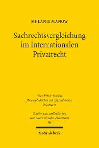 Sachrechtsvergleichung im Internationalen Privatrecht