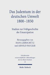 Das Judentum in der deutschen Umwelt 1800-1850
