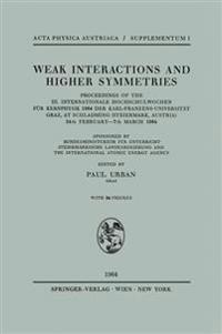 Weak Interactions and Higher Symmetries