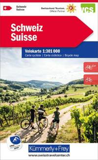 Switserland Cycle Map