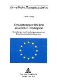 Veraeusserungsgewinne Und Steuerliche Gerechtigkeit
