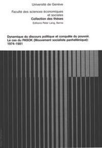 Dynamique Du Discours Politique Et Conquête Du Pouvoir
