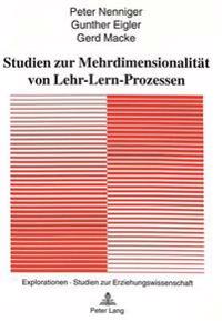 Studien Zur Mehrdimensionalitaet Von Lehr-Lern-Prozessen