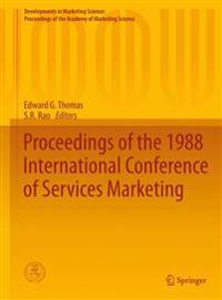 Proceedings of the 1988 International Conference of Services Marketing