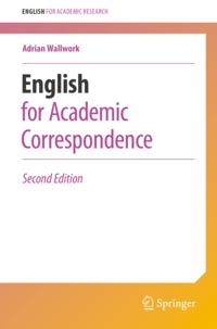English for Academic Research