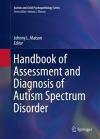 Bokomslag för "Handbook of Assessment and Diagnosis of Autism Spectrum Disorder"