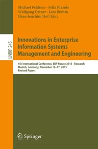 Lecture Notes in Business Information Processing