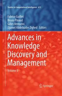 Advances in Knowledge Discovery and Management