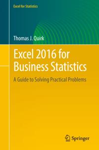 Excel for Statistics