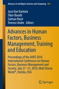 Advances in Human Factors, Business Management, Training and Education