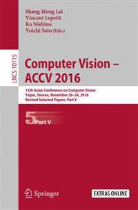 Computer Vision – ACCV 2016