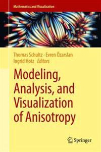 Modeling, Analysis, and Visualization of Anisotropy
