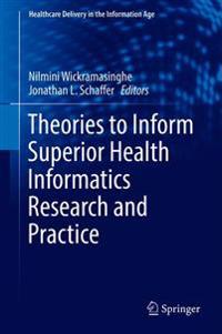 Theories to Inform Superior Health Informatics Research and Practice