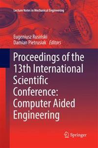 Proceedings of the 13th International Scientific Conference