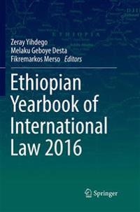 Ethiopian Yearbook of International Law 2016
