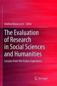 The Evaluation of Research in Social Sciences and Humanities