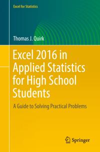 Excel for Statistics