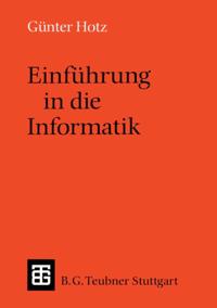 Leitfäden und Monographien der Informatik