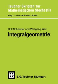 Teubner Skripten zur Mathematischen Stochastik