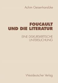 Historische Diskursanalyse der Literatur