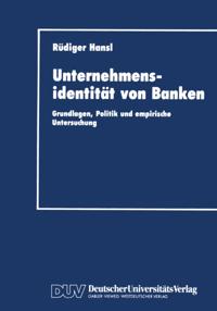 Unternehmensidentität von Banken
