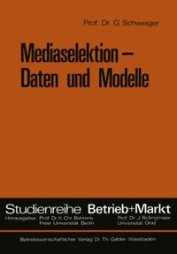 Studienreihe Betrieb und Markt