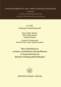 Über Multiplikatoren zwischen verschiedenen Banach-Räumen