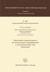 Forschungsberichte des Landes Nordrhein-Westfalen