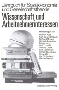 Jahrbuch für Sozialökonomie und Gesellschaftstheorie