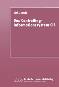 Das Controlling-Informationssystem CIS