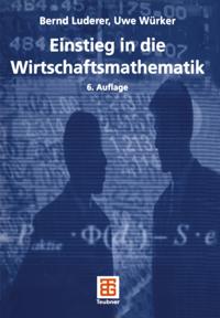 Studienbücher Wirtschaftsmathematik