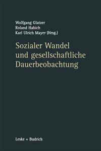 Sozialer Wandel und gesellschaftliche Dauerbeobachtung