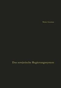 Das sowjetische Regierungssystem