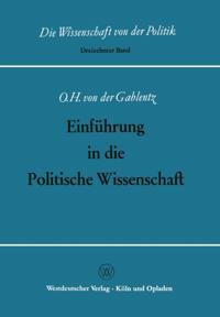 Einführung in die Politische Wissenschaft