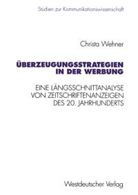 Studien zur Kommunikationswissenschaft
