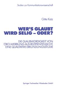 Studien zur Kommunikationswissenschaft