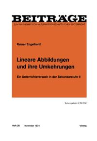 Lineare Abbildungen und ihre Umkehrungen