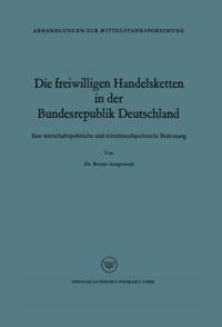 Die freiwilligen Handelsketten in der Bundesrepublik Deutschland