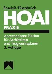 HOAI: Anrechenbare Kosten für Architekten und Tragwerksplaner