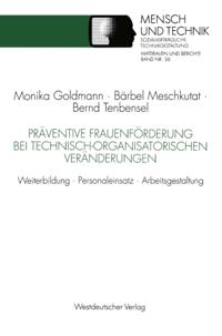 Präventive Frauenförderung bei technisch-organisatorischen Veränderungen