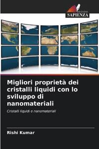 Migliori proprietà dei cristalli liquidi con lo sviluppo di nanomateriali