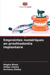 Empreintes numériques en prosthodontie implantaire