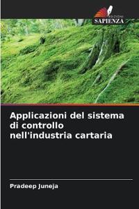Applicazioni del sistema di controllo nell'industria cartaria