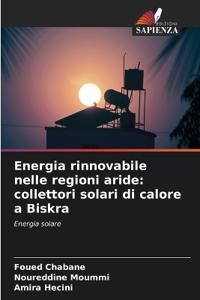 Energia rinnovabile nelle regioni aride