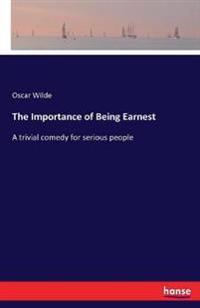 Bokomslag for "The Importance of Being Earnest"
