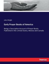 Kirjan kansi "Early Prayer Books of America"