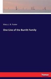 One Line of the Burritt Family